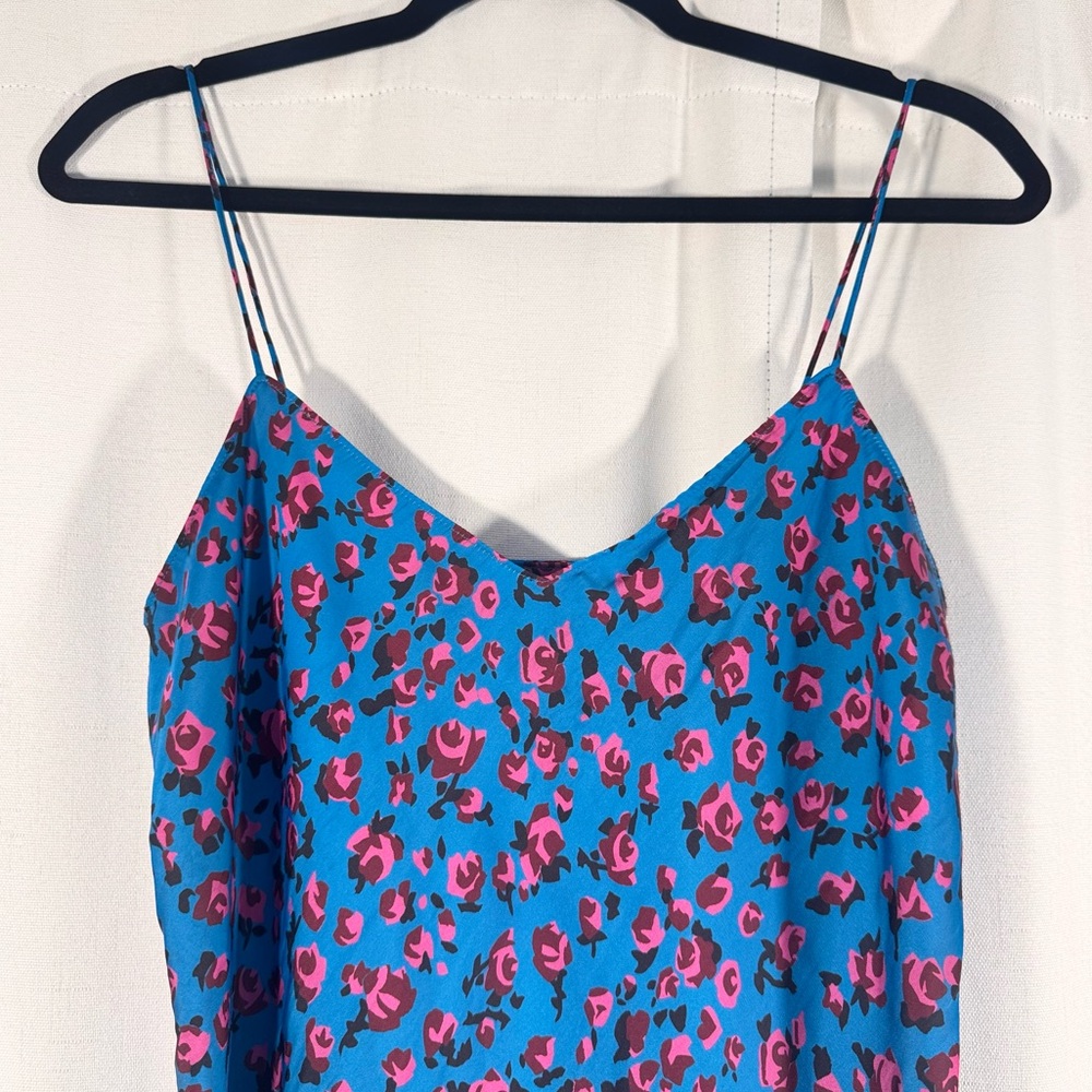 PAIGE Cicely Floral Satin Camisole Top - Picture 4 of 8